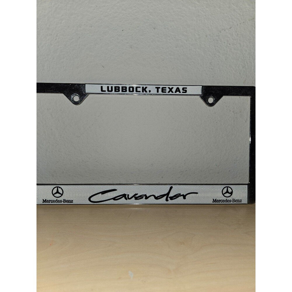 Mercedes-Benz License Plate Frames